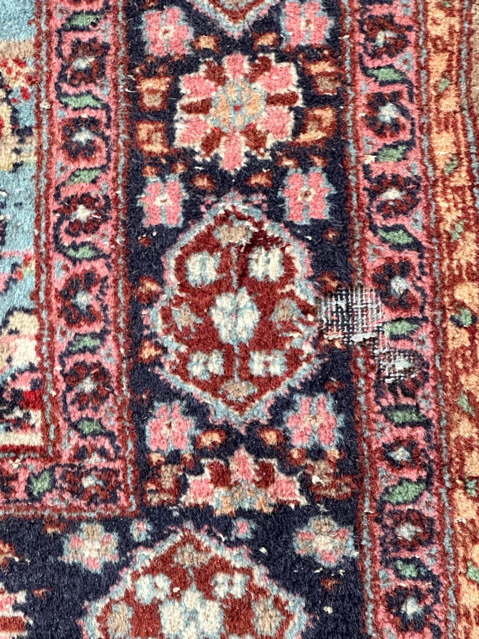 Bobyrug’s vintage Punjab rug  For Sale 9