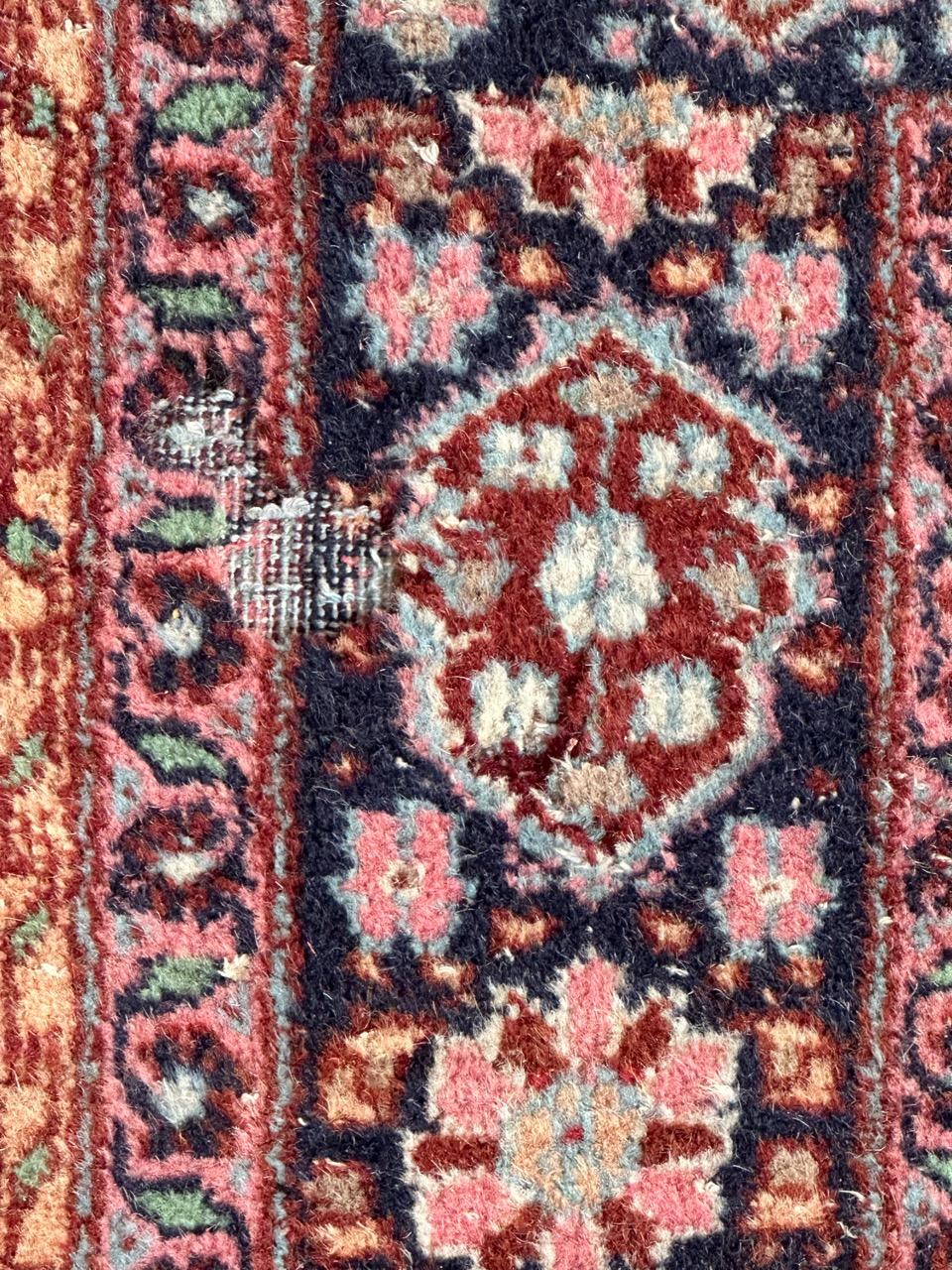 Bobyrugs Vintage-Teppich aus Punjab  (Tabriz) im Angebot