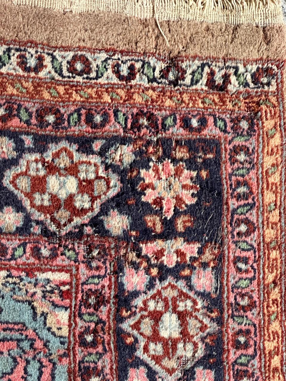 Indian Bobyrug’s vintage Punjab rug  For Sale