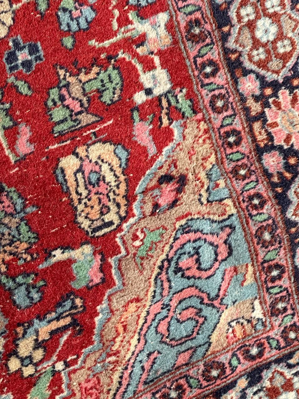 Bobyrug’s vintage Punjab rug  For Sale 1