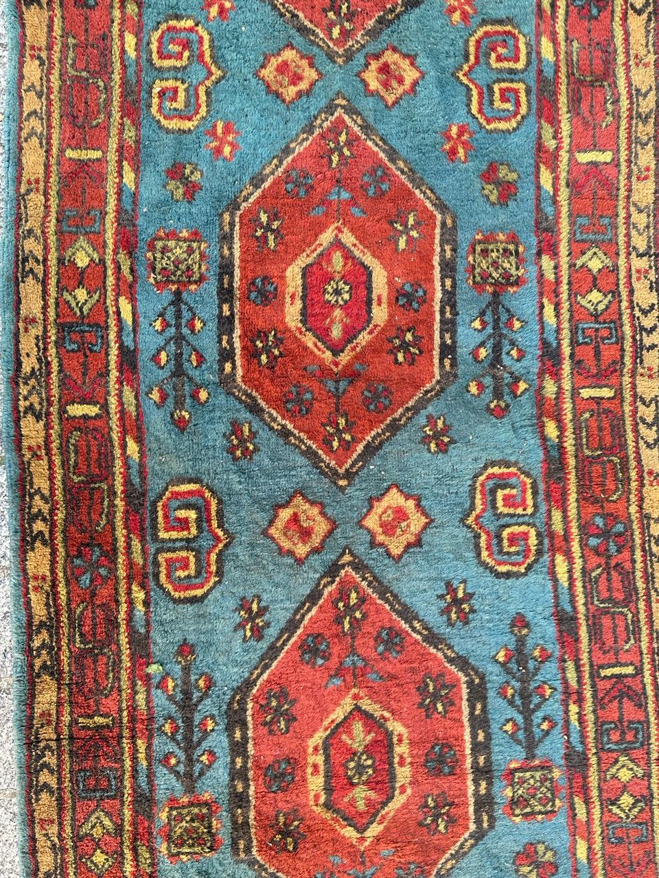Bobyrug’s vintage Xinjiang Chinese runner  For Sale 6