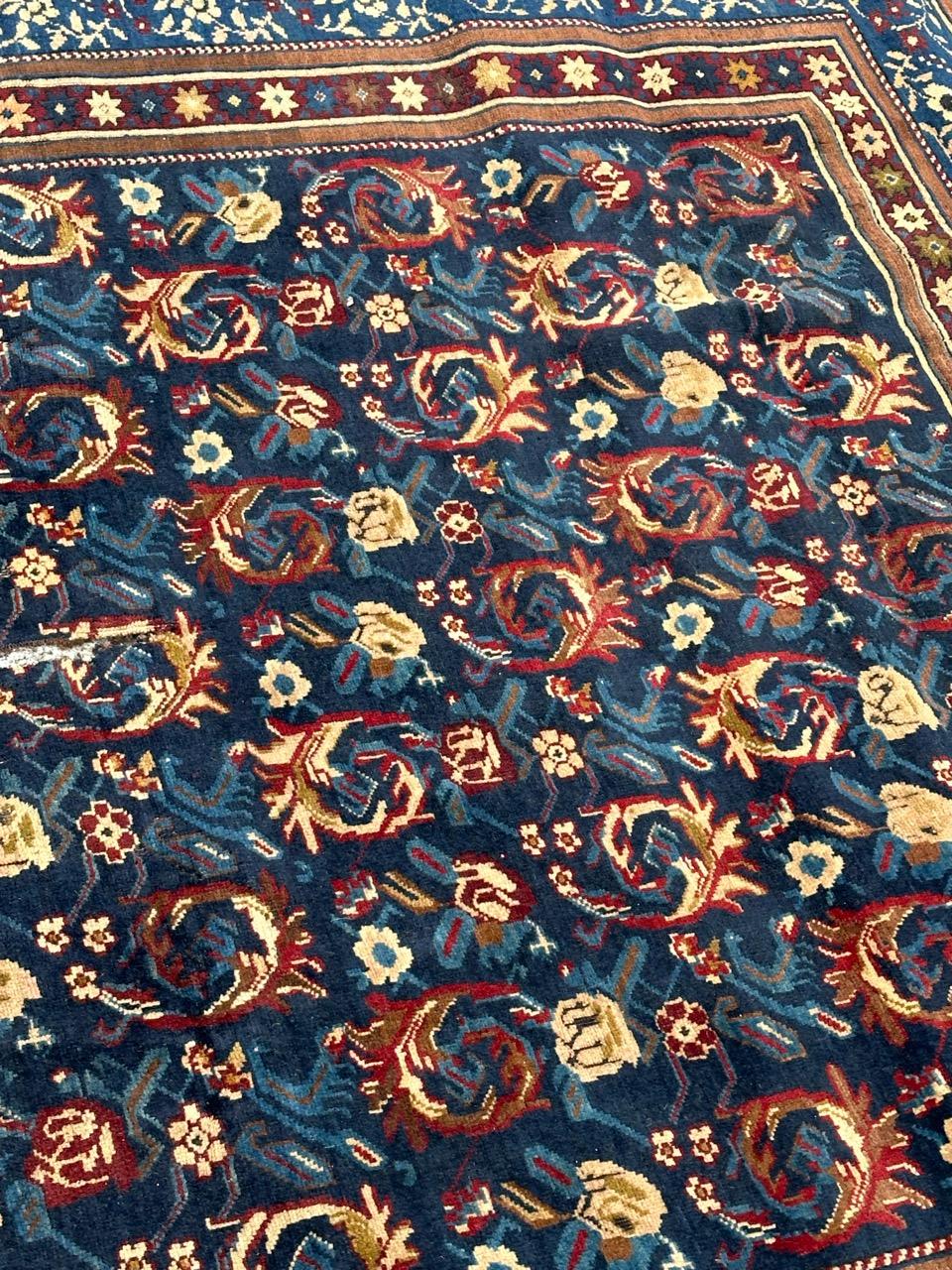Bobyrug’s wonderful antique rare Caucasian Karabagh rug For Sale 5