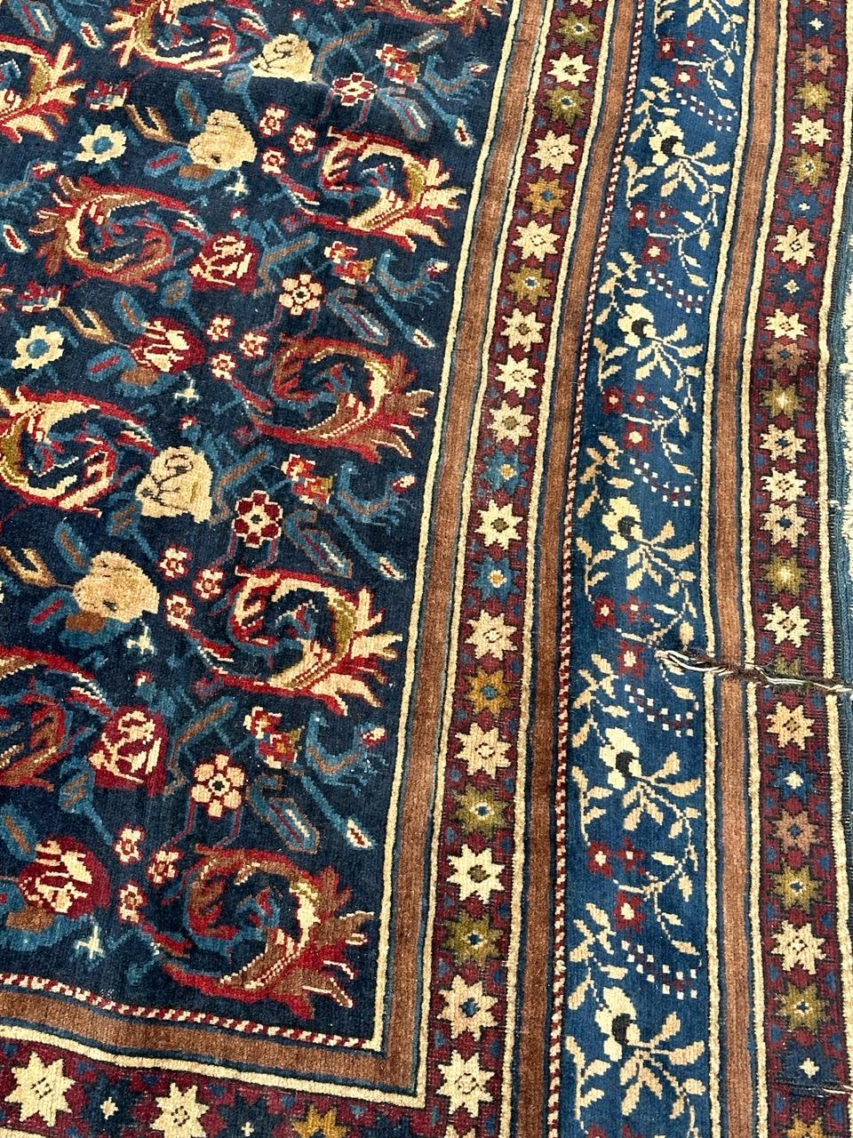 Bobyrugs wunderschöner antiker seltener kaukasischer Karabagh-Teppich im Angebot 6
