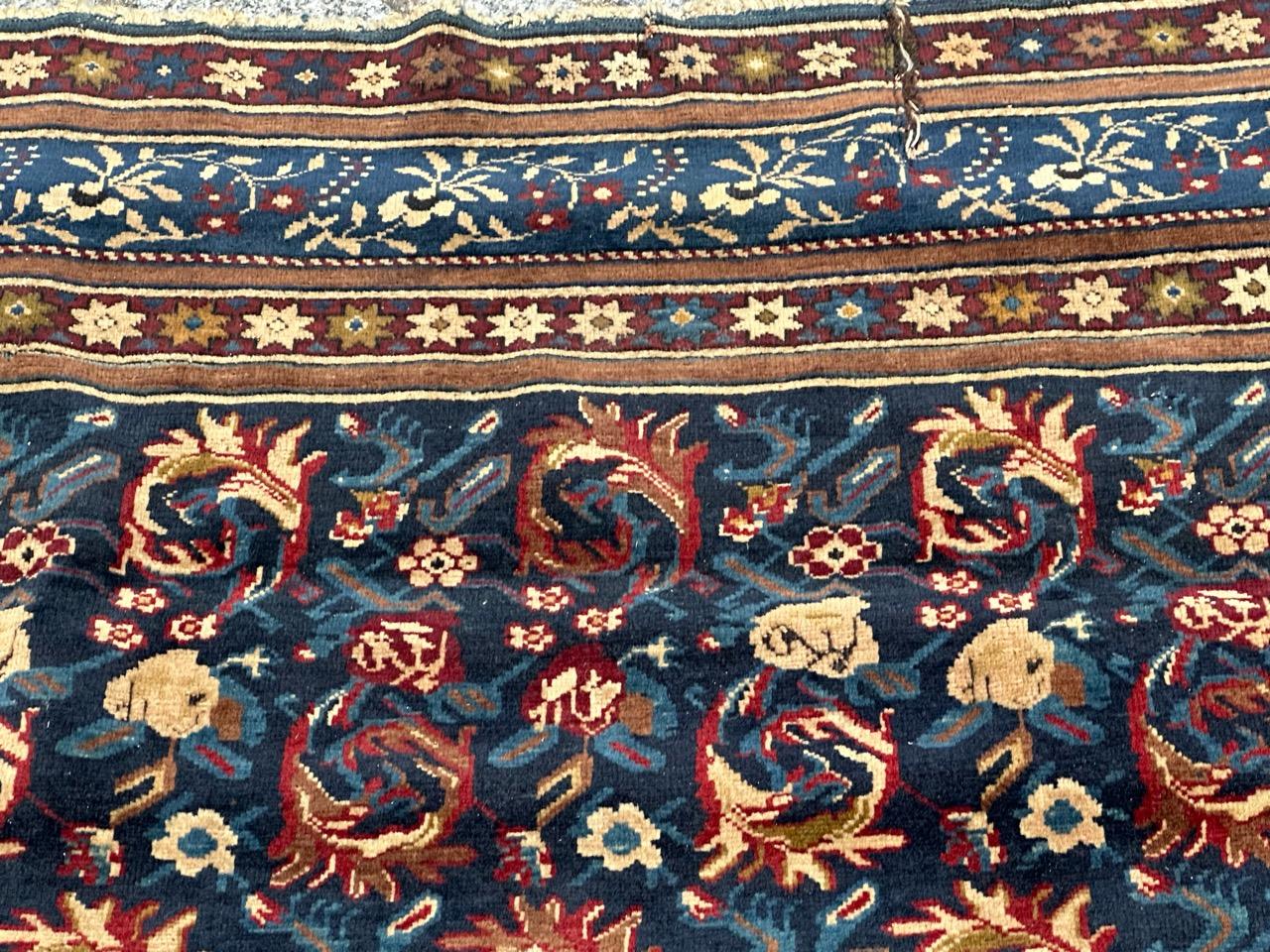 Armenian Bobyrug’s wonderful antique rare Caucasian Karabagh rug For Sale