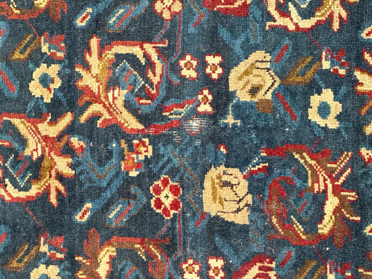 Bobyrug’s wonderful antique rare Caucasian Karabagh rug In Good Condition For Sale In Saint Ouen, FR