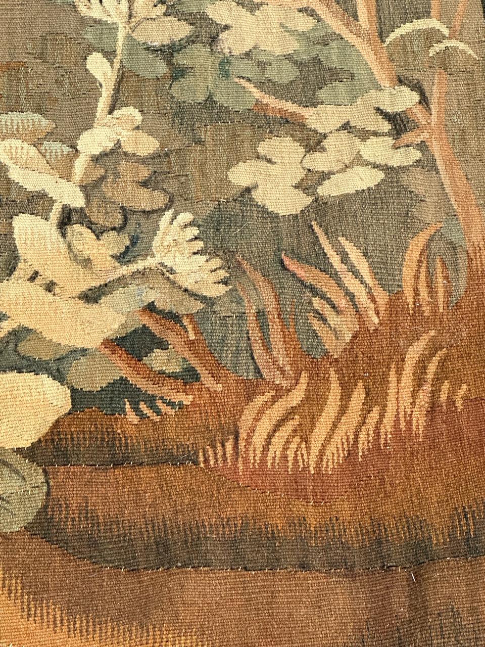 Bobyrug's Wonderful Fine Antique French Aubusson Tapestry (Tapisserie d'Aubusson française ancienne) en vente 5