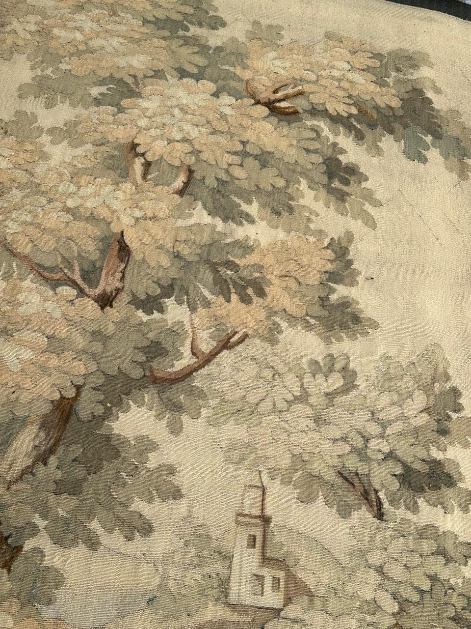 Laine Bobyrug's Wonderful Fine Antique French Aubusson Tapestry (Tapisserie d'Aubusson française ancienne) en vente