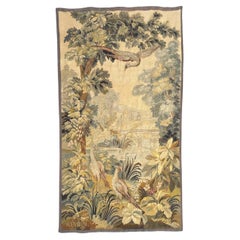 Bobyrug's Wonderful Fine Antique French Aubusson Tapestry (Tapisserie d'Aubusson française ancienne)