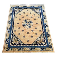 Bobyrug’s Wonderful Fine Large Vintage Chinese Peking Rug