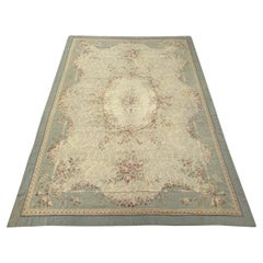 Bobyrug’s wonderful large antique French Aubusson rug