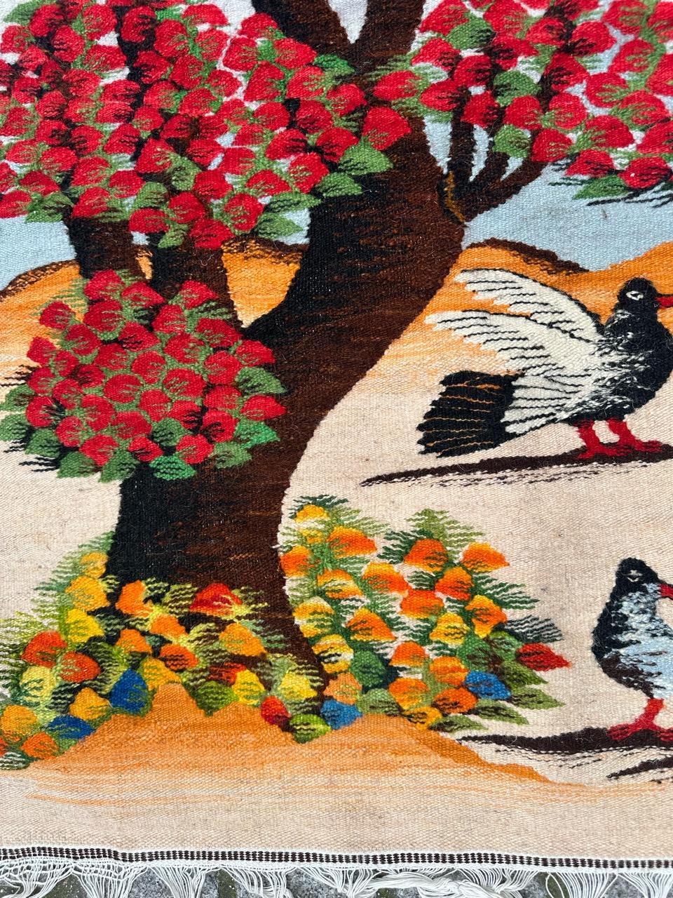 Bobyrugs wunderbarer ägyptischer Wandteppich im Vintage-Stil (Ägyptisch) im Angebot