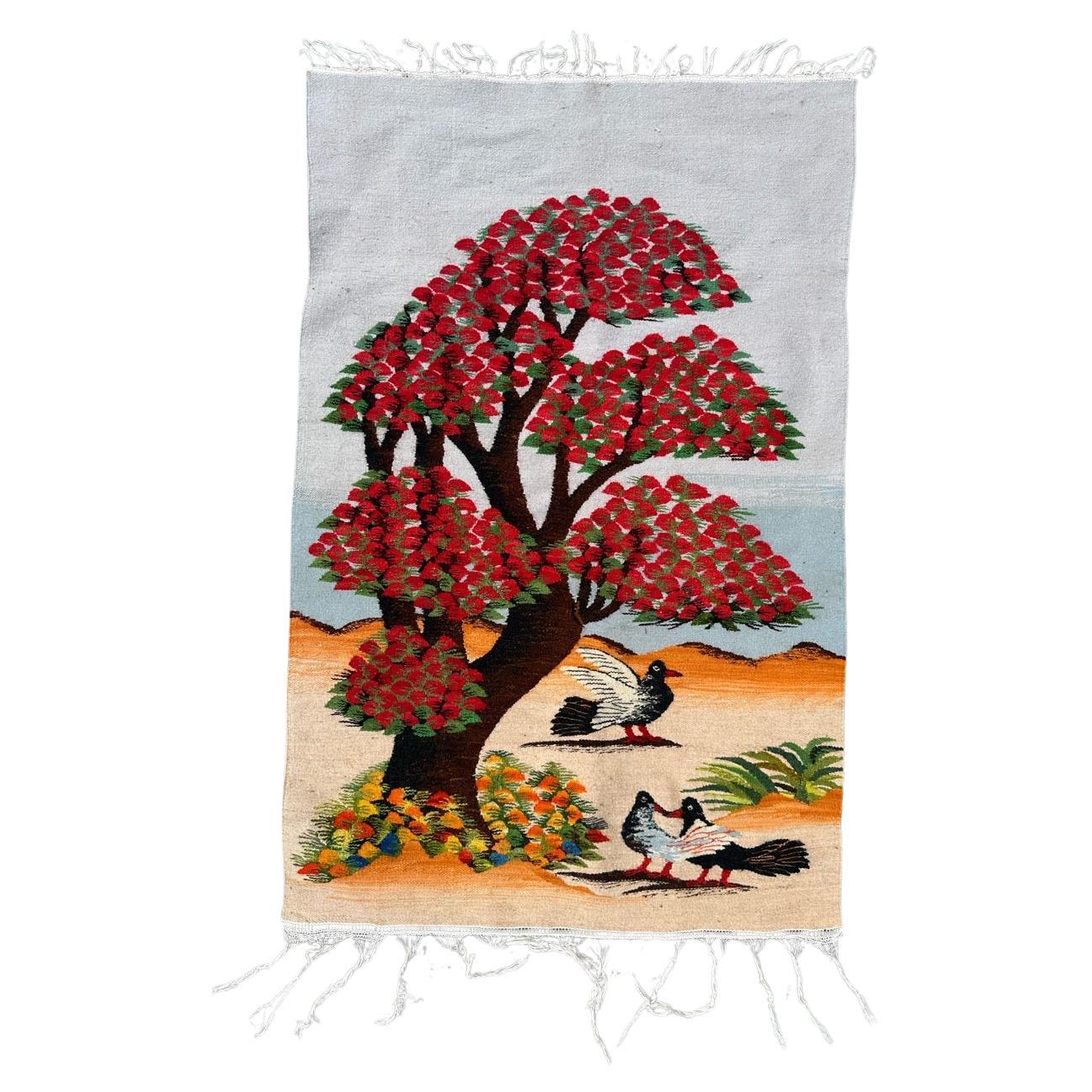 Bobyrugs wunderbarer ägyptischer Wandteppich im Vintage-Stil im Angebot