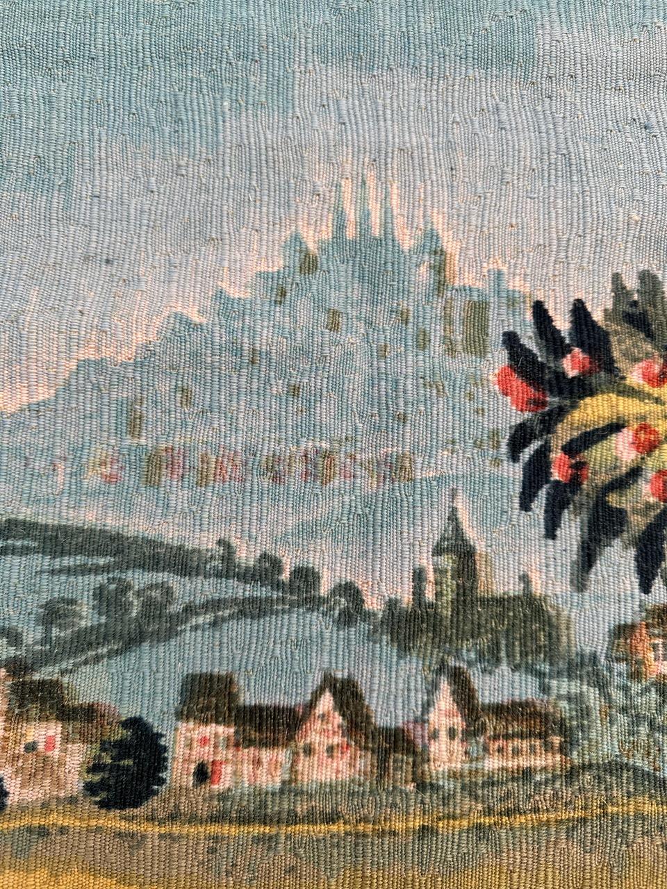 Bobyrug’s wonderful vintage hand painted French tapestry  8