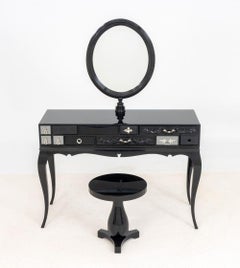 Boca do Lobo "Melrose" Dressing Table and Stool