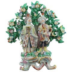 Bocage Figure Children in Turkish Costume, Bow Porcelain, circa 1770