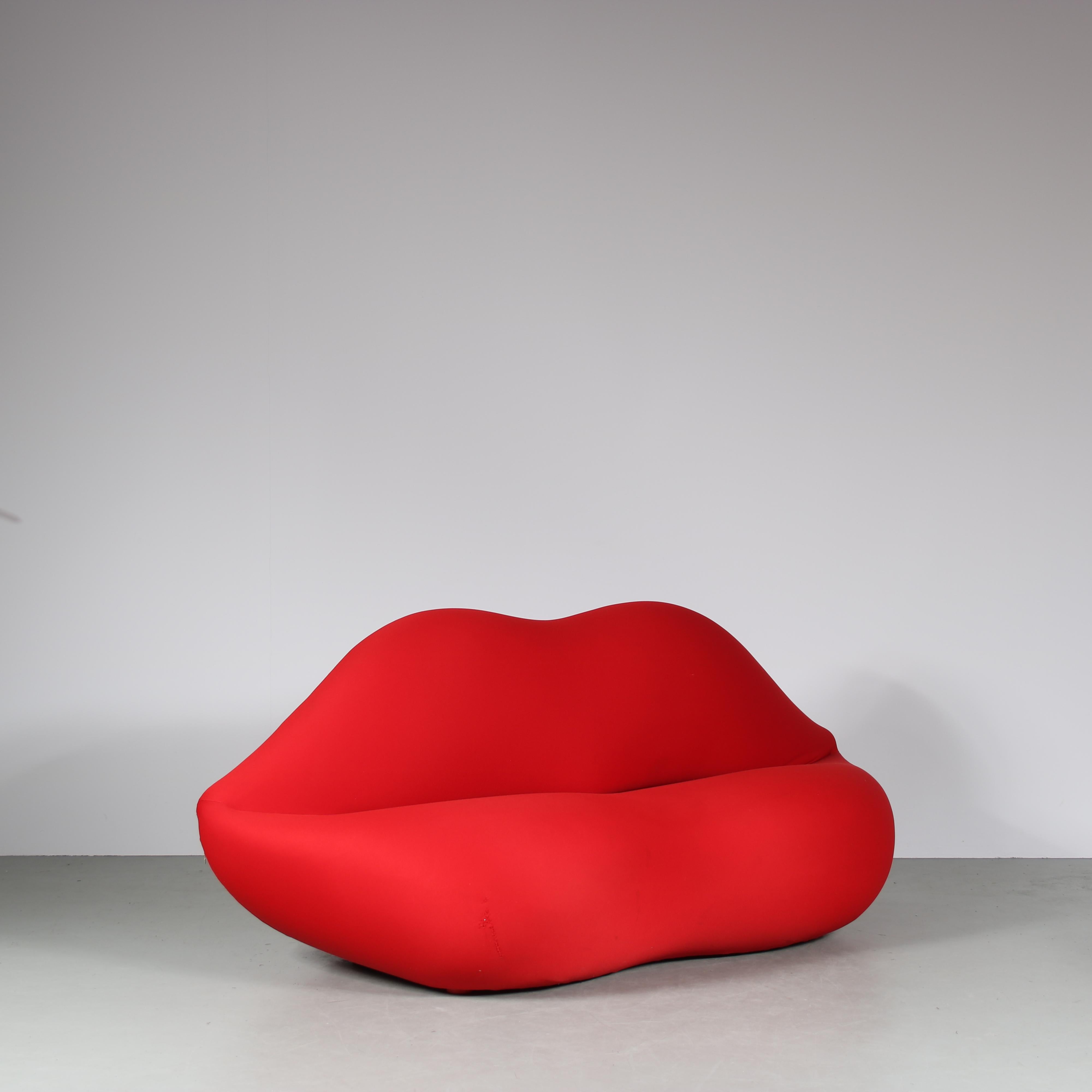 “Bocca” Sofa by Studio 65 for Edra, Italy, 1999 In Good Condition For Sale In Amsterdam, NL