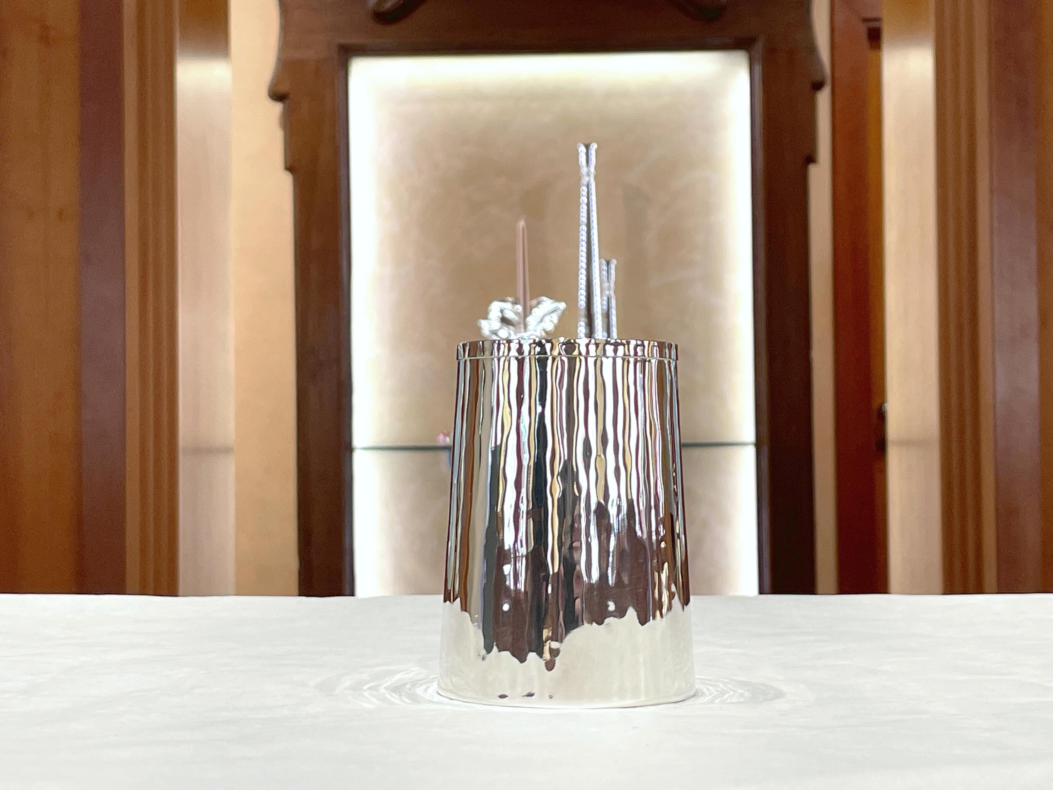 Brandimarte 925 sterling silver beer mug In New Condition For Sale In Perugia, IT