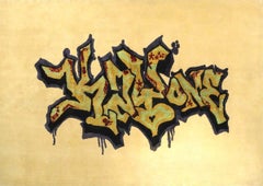 Boccara Rug "Graffiti" - French Wool and Silk Rug - Hand Knotted