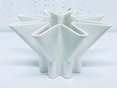 Boccato Gigante Zambusi Archietti White Ceramic Vase 087 for Sicart