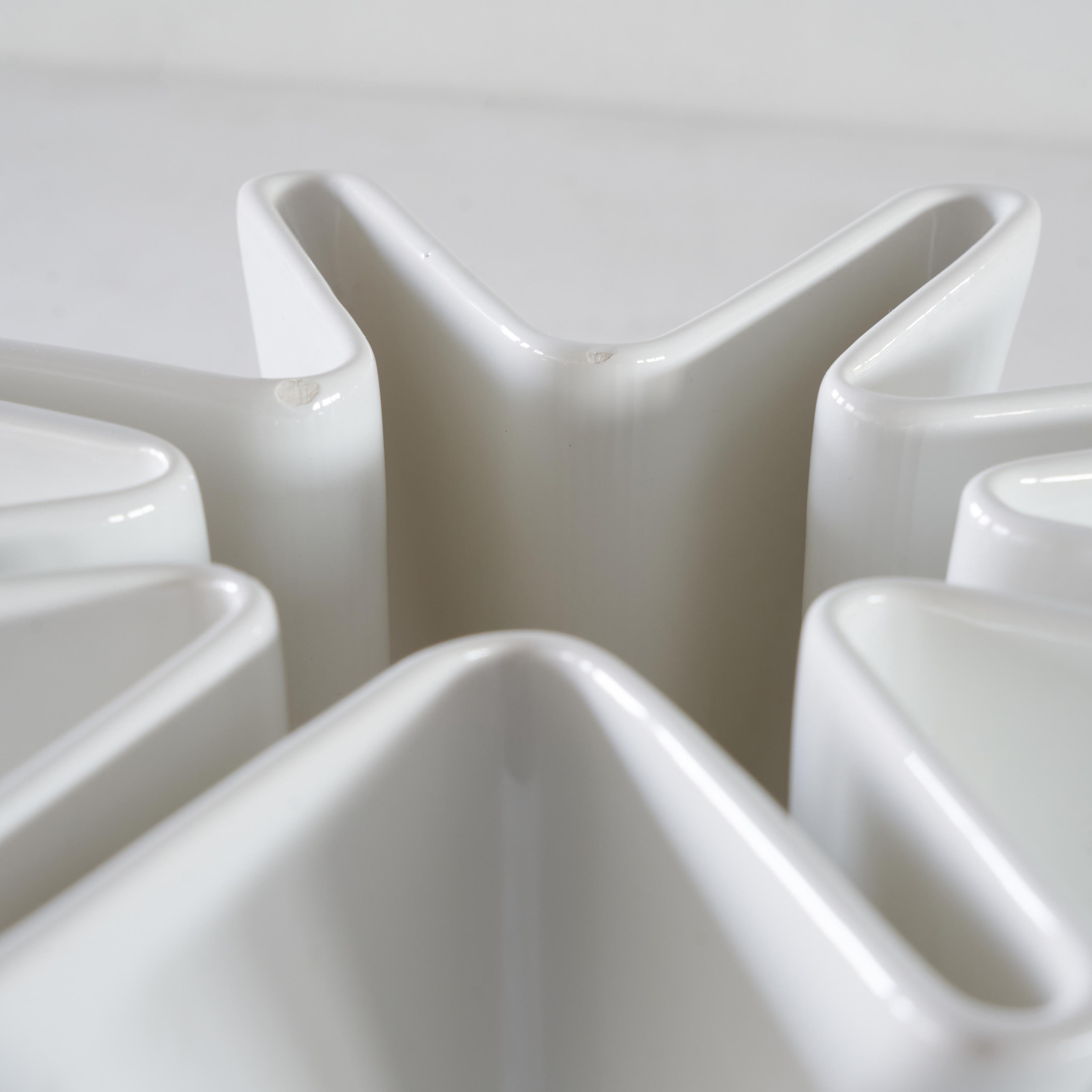 Boccato, Gigante & Zambusi Post-Modern Ceramic Vase for Sicart Italy For Sale 2