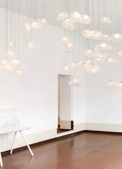 Bocci 73.1 Suspension Light Fixture Art Glass Pendant, Organic Modern, Canada