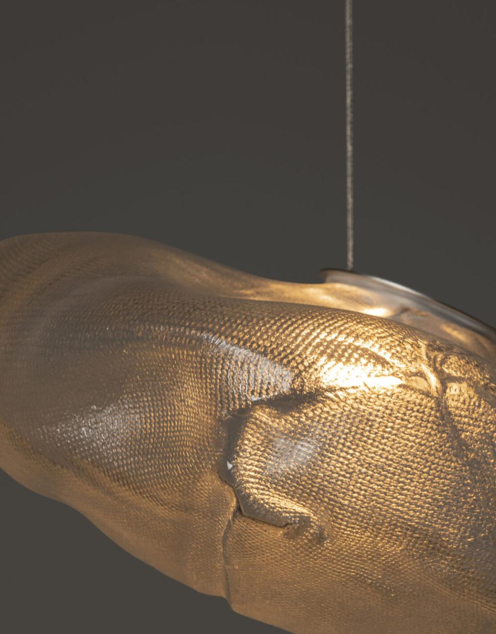 Bocci 73.1 Suspension Light Fixture Art Glass Pendant, Organic Modern, Canada 2