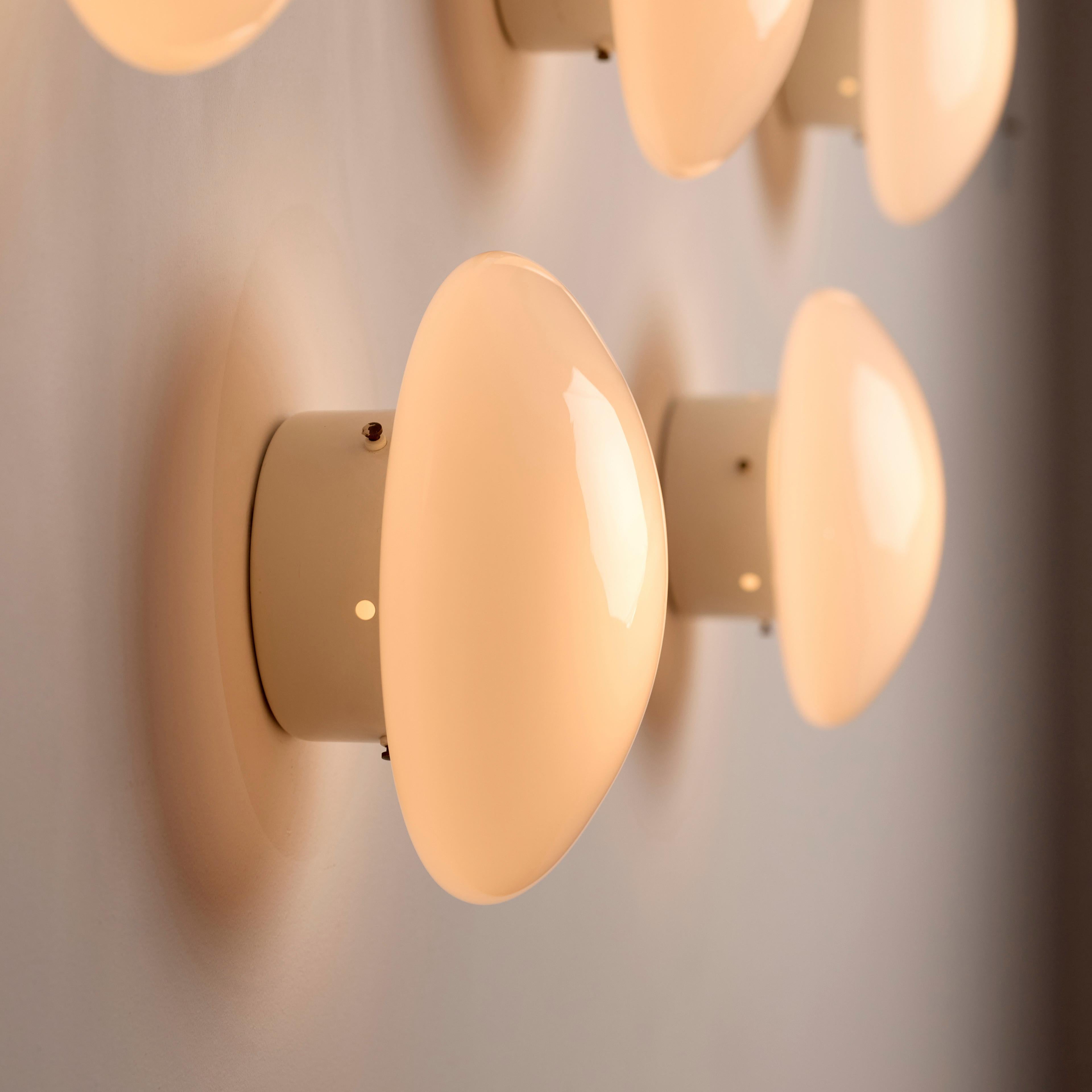 Mid-Century Modern Single 'Boccio 25' Wall or Ceiling Light by Sergio Mazza for Quattrifolio