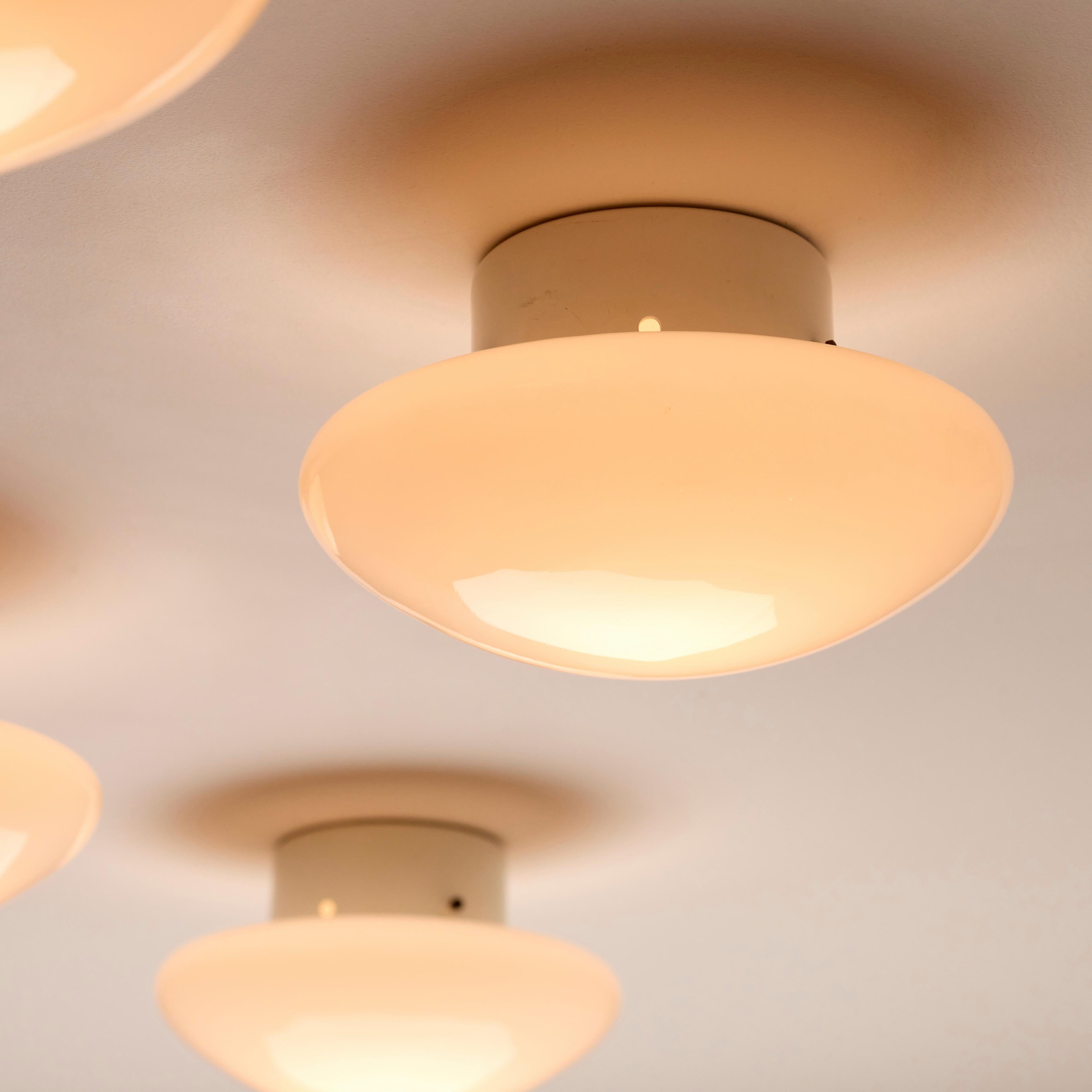 20th Century Single 'Boccio 25' Wall or Ceiling Light by Sergio Mazza for Quattrifolio