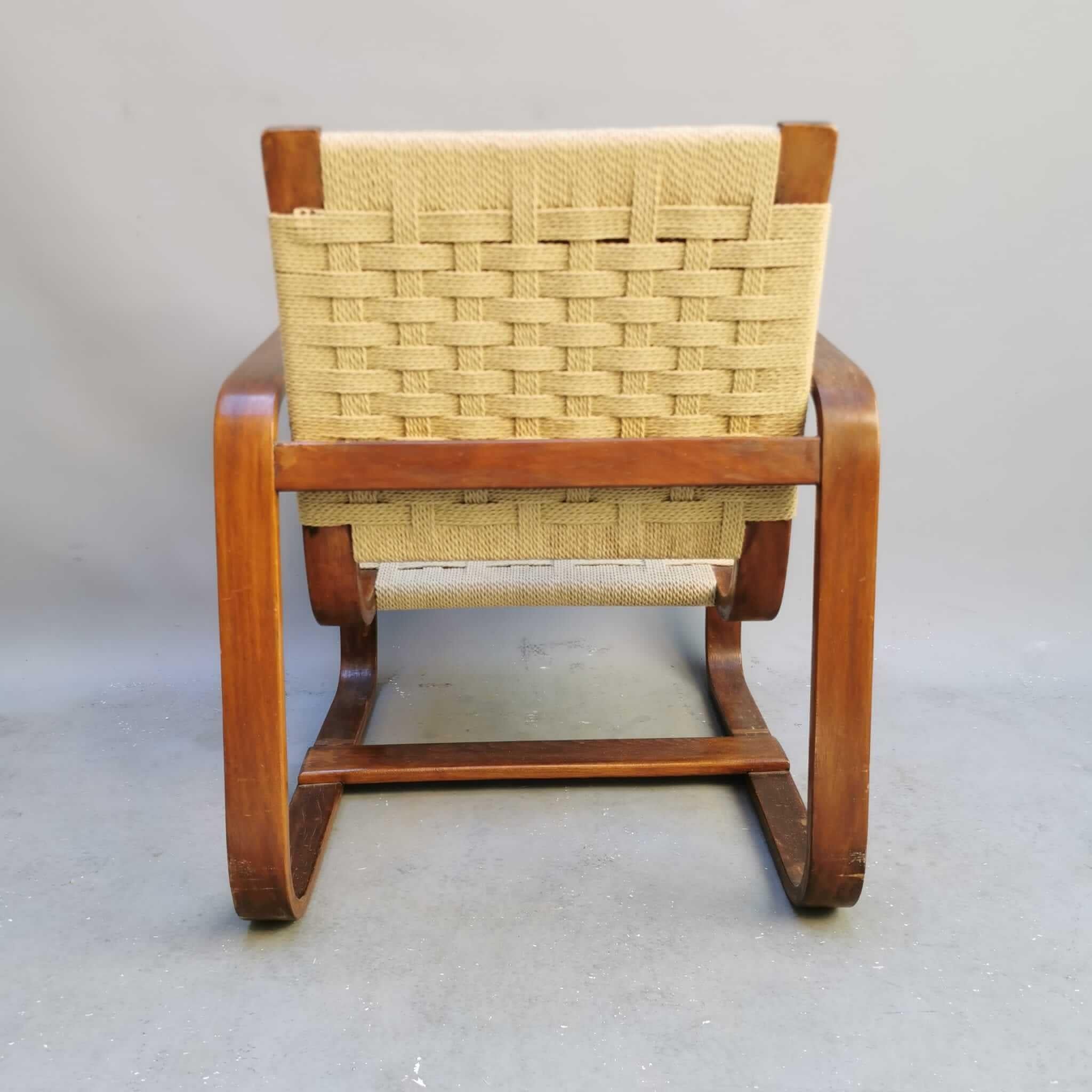 Mid-20th Century Bocconi Chair, Giuseppe Pagano For Sale