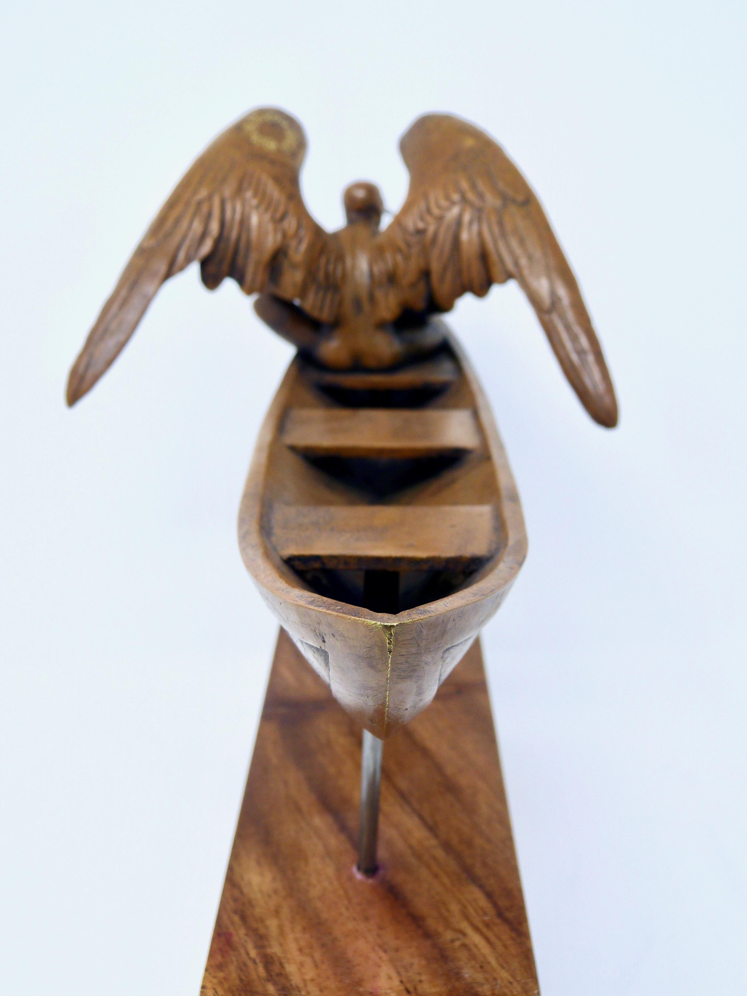 Modern Boceto El Séptimo En Balsa Bronze Sculpture by Jorge Marin, 2016 For Sale