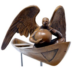Boceto El Séptimo En Balsa Bronze Sculpture by Jorge Marin, 2016