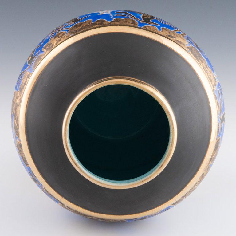 Terracotta Vaso in terracotta Boch Freres di Raymond Chevalier (1900-1959) in vendita