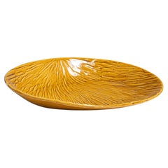 Boch Frères Keramis Ceramic Platter, Glazed Finish, Belgium, 1970s