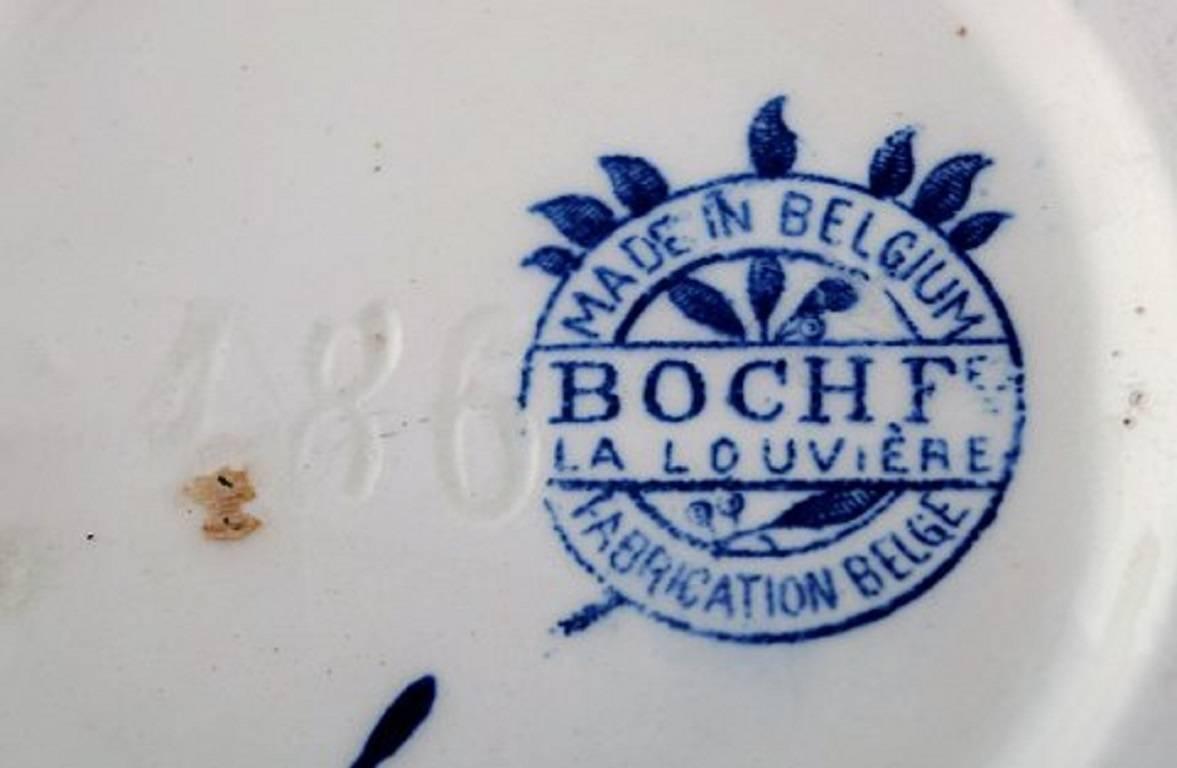 Mid-20th Century Boch Freres La Louvière, a Pair of Art Deco Ceramic Vases, 1930s-1940s