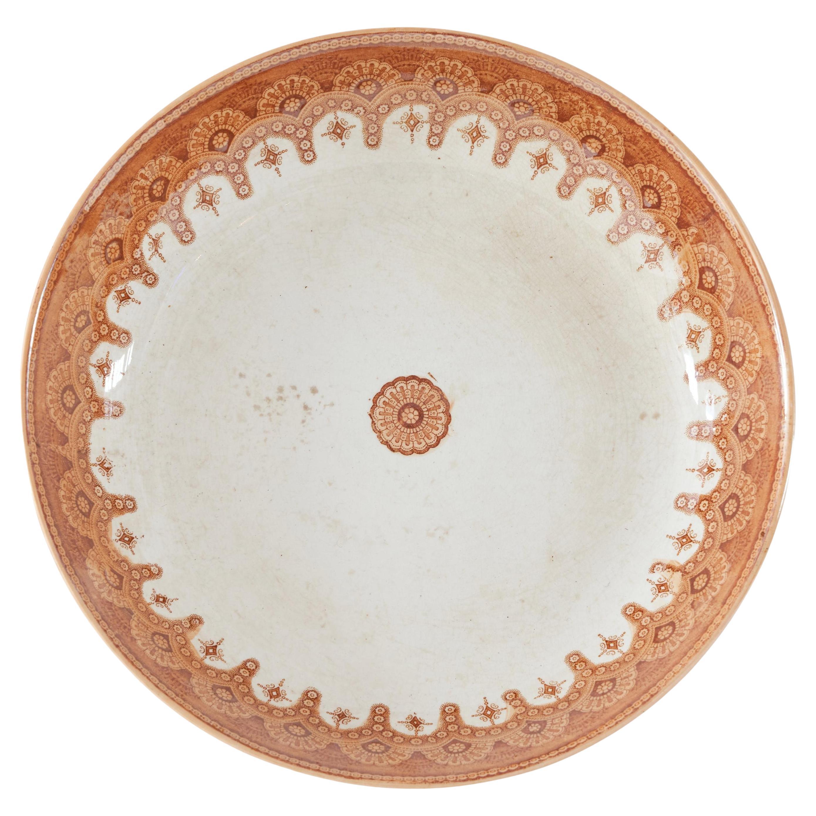 Boch Frères La Louvière Belgian Centerpiece 1920s