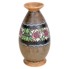 Vintage Boch Stoneware Vase