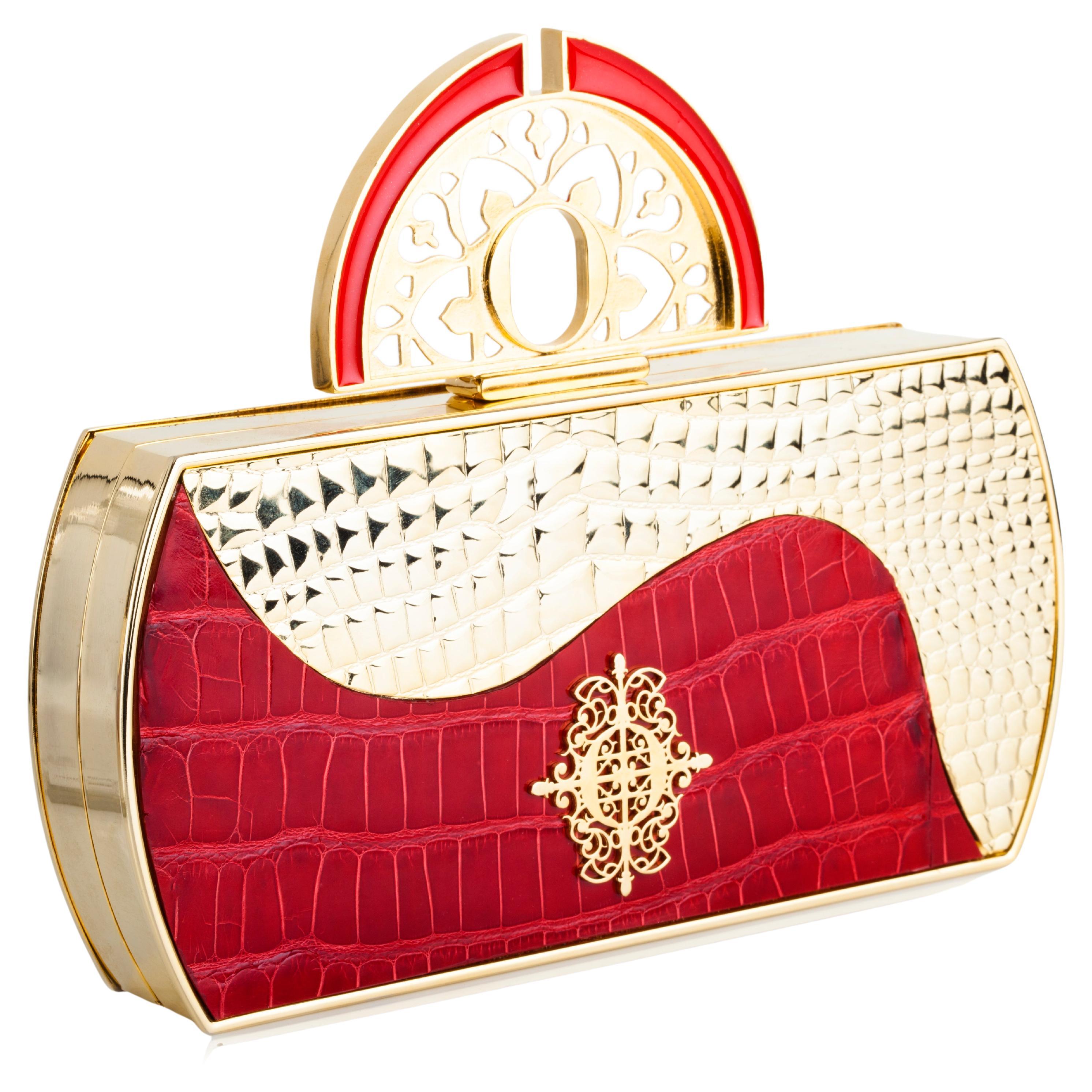 Bochic “Alicia” Limited Edition Jeweled Clutch For Sale