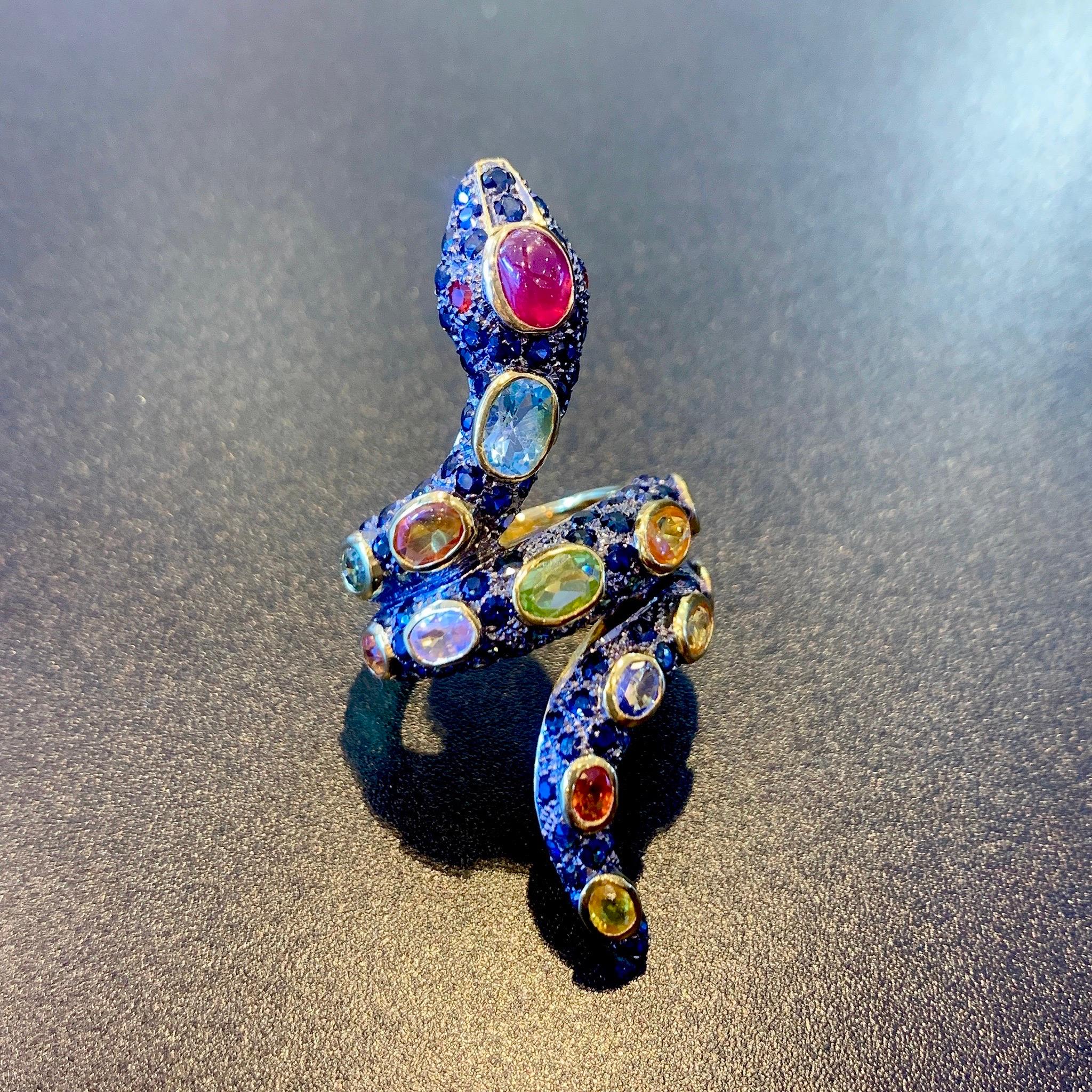 fancy sapphire ring