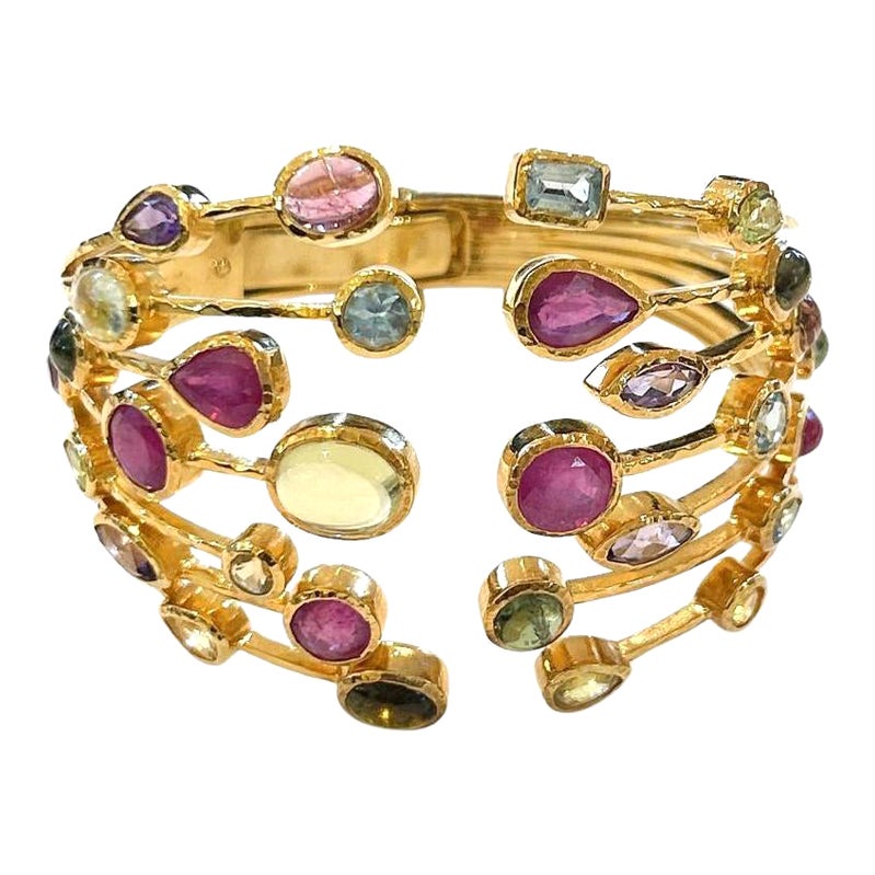 Bracciale con rubino multi gemma Nature 