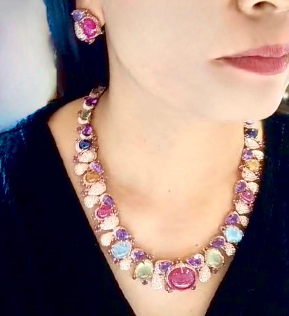 Collar y Pendientes Bochic 
