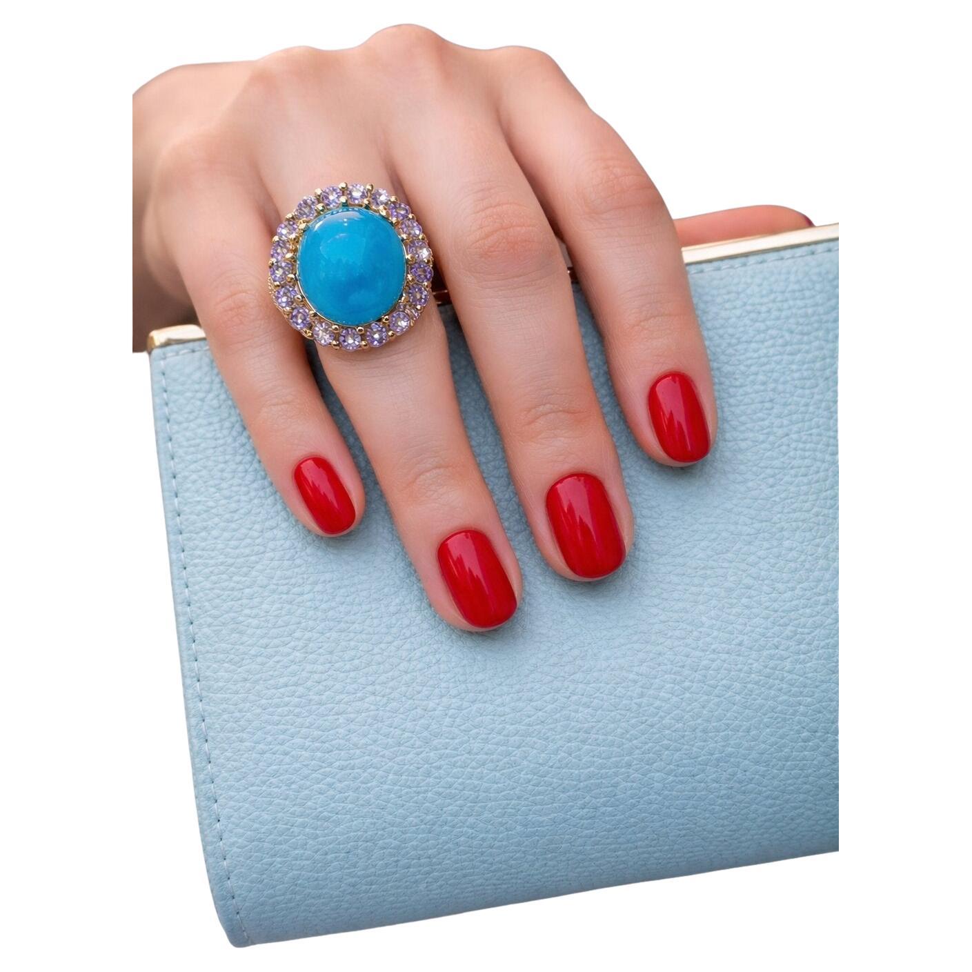 Anello da cocktail Bochic "Capri" - Oro 18 carati e si