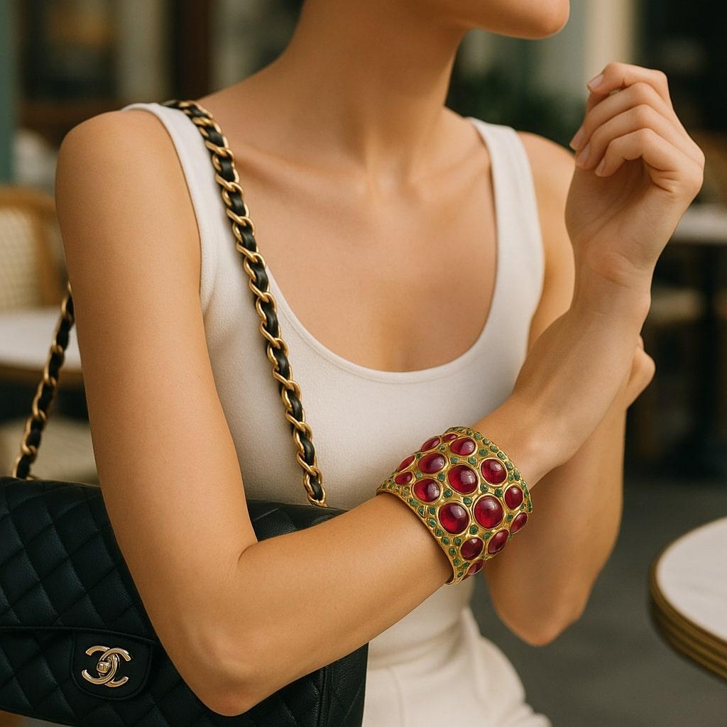 Juego de brazalete vintage Bochic 