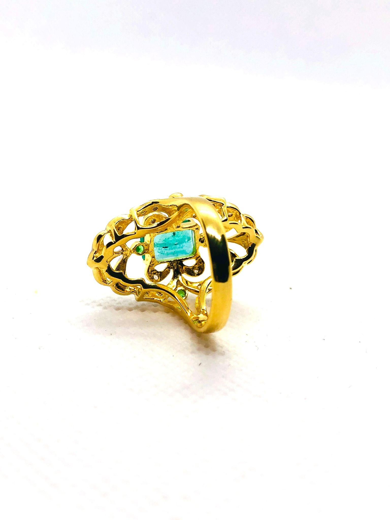 Taille émeraude Bochic 