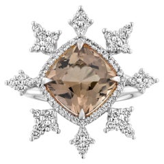 Bochic Champagne Snowflakes Ring