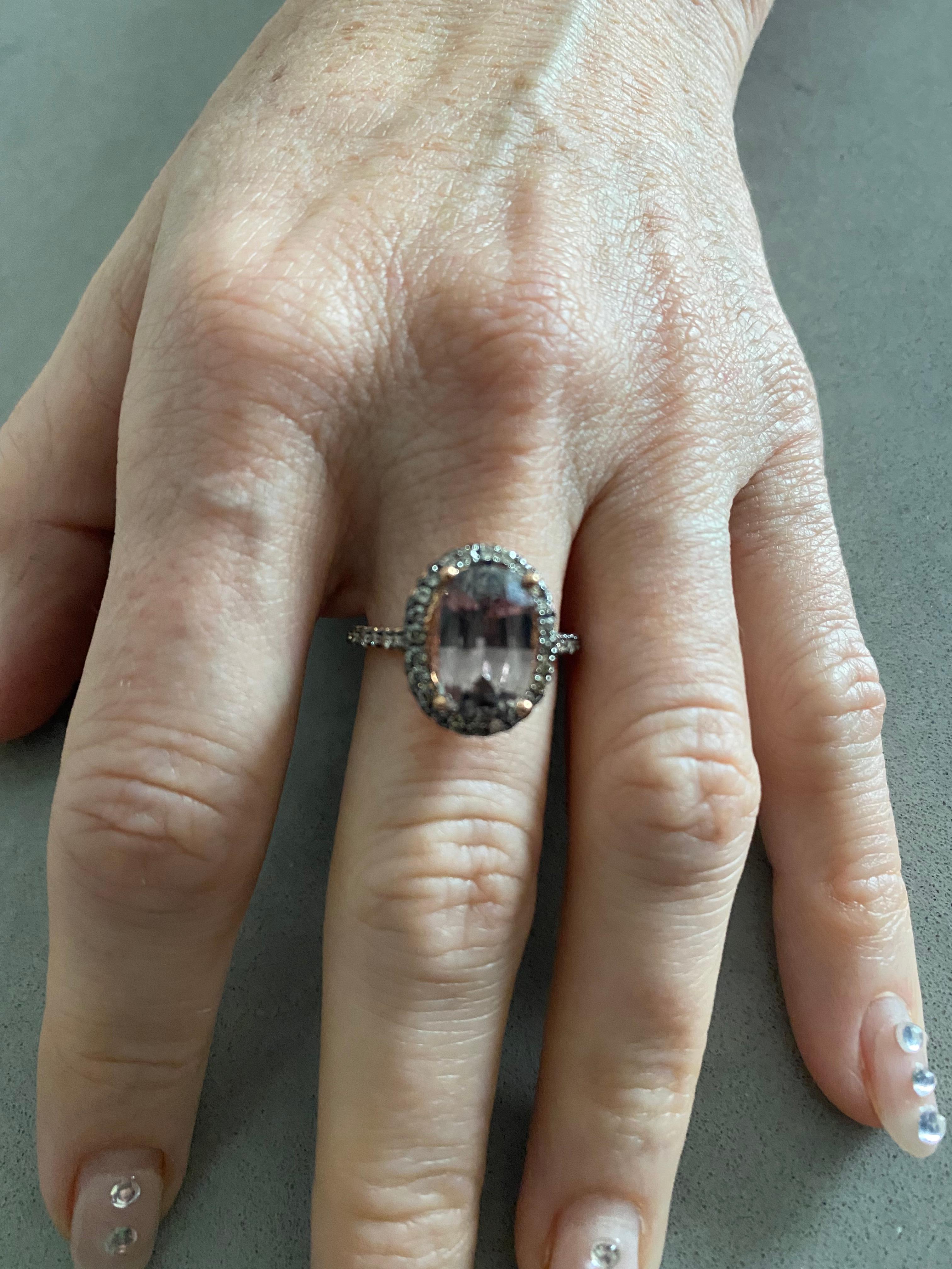 Fancy Sapphire Cocktail Ring In New Condition In New York, NY