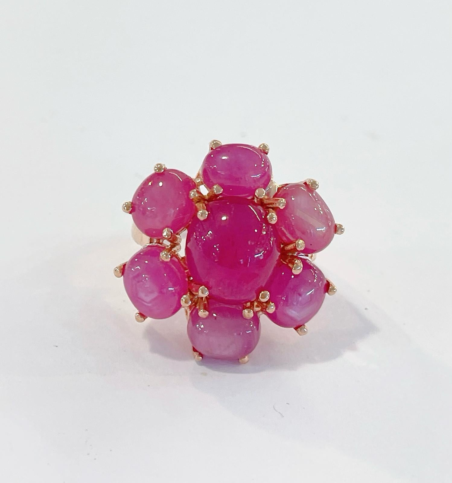 Anillo de cóctel grande Bochic 
