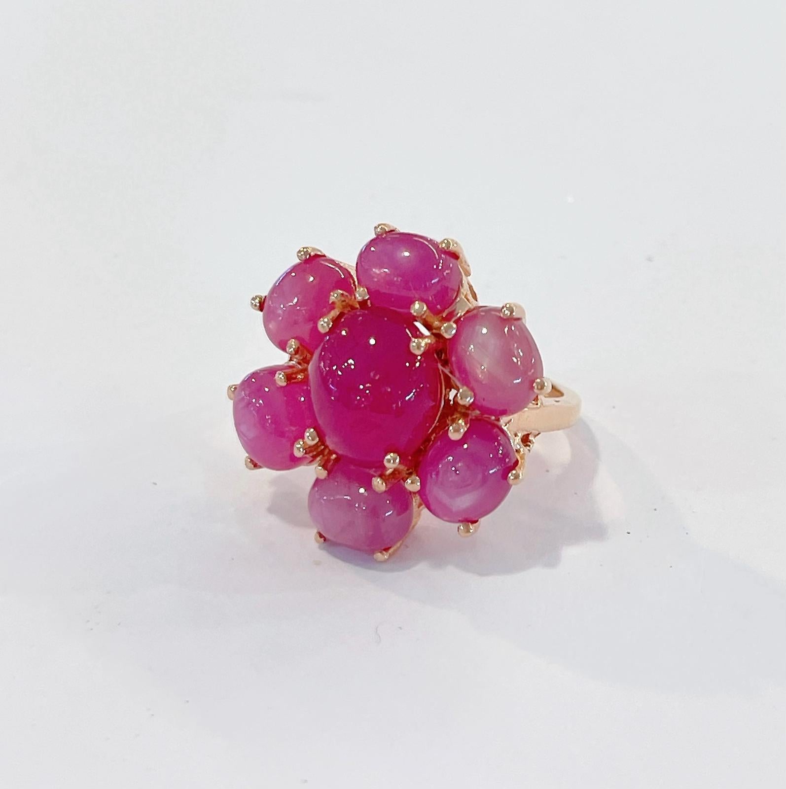 Anillo de cóctel grande Bochic 