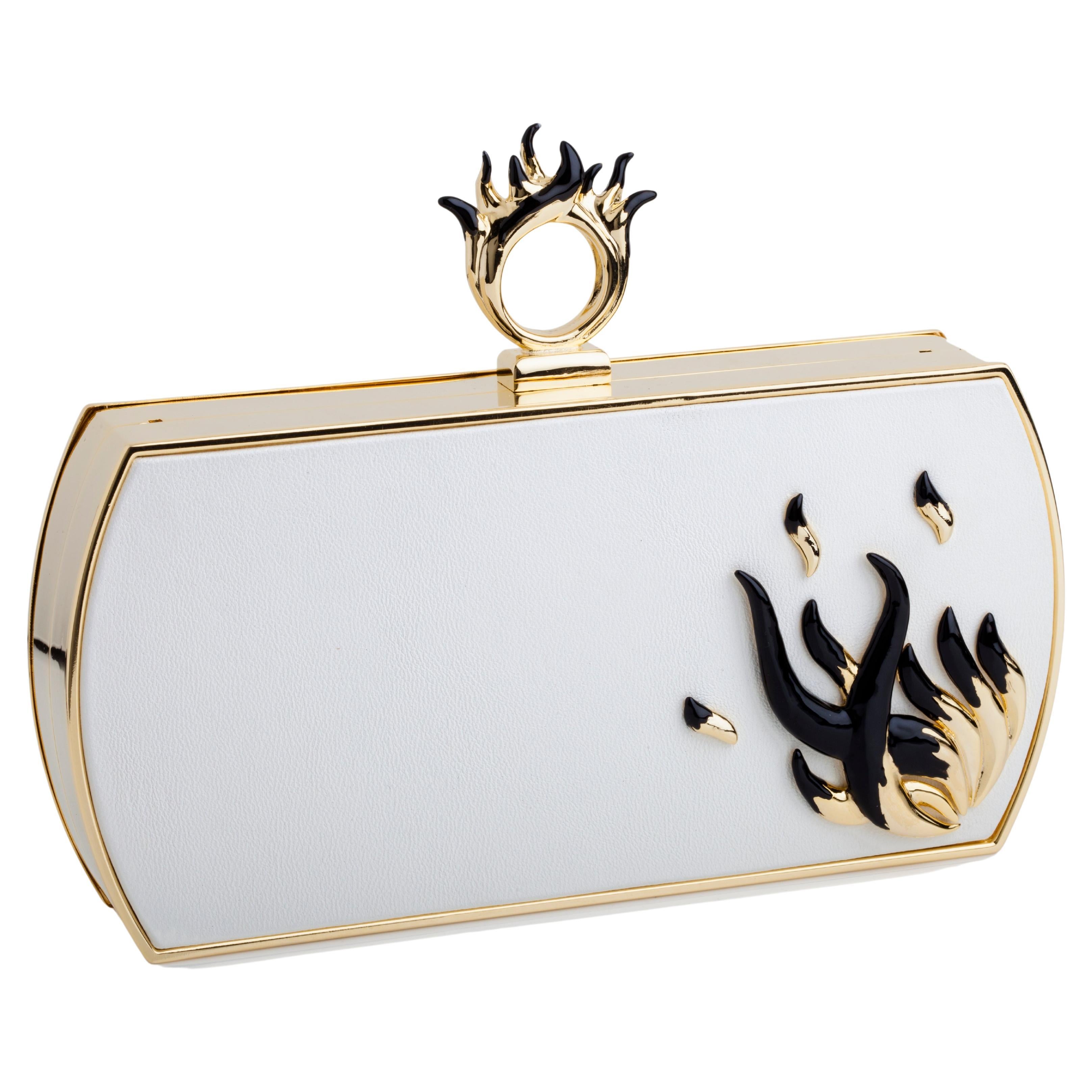 Bochic “Gilda” Collector Jeweled Limited Edition Clutch Made in Italy 
