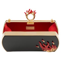 Bochic “Gilda” Collector Jeweled Limited Edition Clutch Made in Italy 