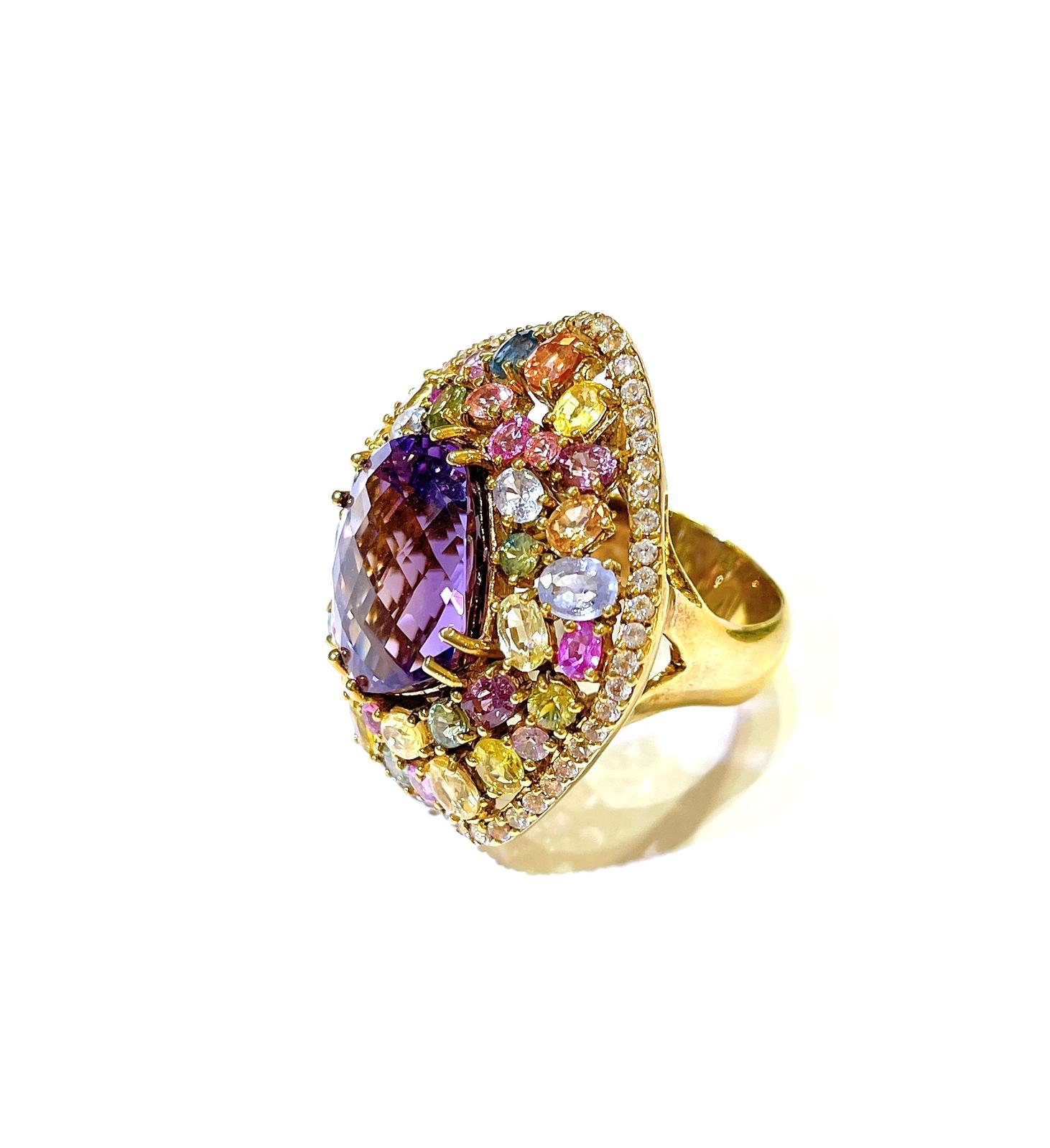 Anillo de cóctel Bochic 
